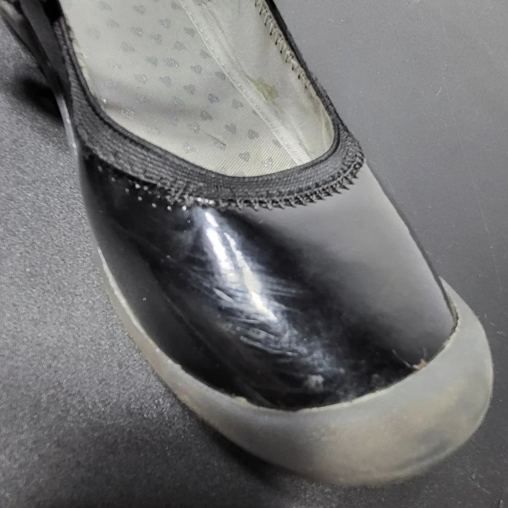 Hanna Andersson Girls  Elise Mary Jane Black Dress Shoes 4 Formal School Holiday